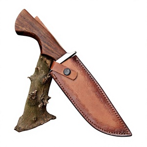 Couteau d'extérieur multifonctionnel à haute dureté, couteau de survie et d'autodéfense portable, couteaux Bowie fabriqués en acier 100% - Product Image 3