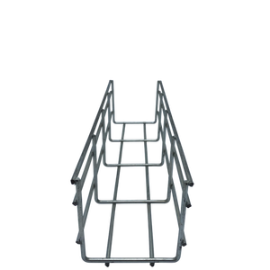 אלקטרו-מגולוון פלדה תיל מגש כבל 800x100 מ "מ נחורר עבור הנחת כבל וסיבים בצפיפות גבוהה שימוש תעשייתי - Product Image 6