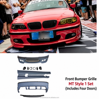Kit carrosserie M-Tech pour BMW Série 3 E46 4 portes 98-06 – Pare-chocs avant et arrière, jupes latérales – Non peint – Pièces de rechange OEM et pièces de rechange de type OEM