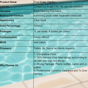 Productos Químicos para Piscinas de Verano 2026, Clarificador Enzimático para Piscinas, Tratamientos para el Agua de Piscinas - Product Image 6