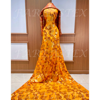 FAREASTEX Offre spéciale Velours de soie métallisé pour robe de mariée somalienne Dirac somalienne