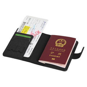 <span class=keywords><strong>Custodia</strong></span> per passaporto in pelle per <span class=keywords><strong>Apple</strong></span> Find My, costruito in <span class=keywords><strong>batteria</strong></span> ricaricabile con ricarica wireless - Product Image 2