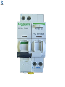 IDPNA VIGI C 20A เบรกเกอร์กระแสไฟตกค้าง RCBO อุปกรณ์ป้องกันการโอเวอร์โหลด สวิตช์ป้องกันไฟรั่ว วงจรขนาดเล็ก - Product Image 1