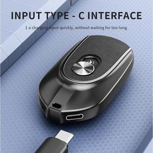 Mini Power Emergency Pod avec porte-clés Power Bank pour <span class=keywords><strong>iPhone</strong></span> Samsung et tous les téléphones intelligents avec port TYPE C et port pour apple - Product Image 6