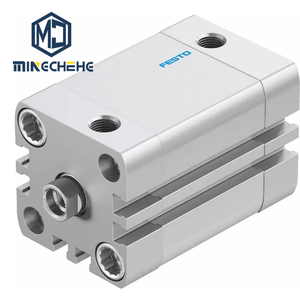 Cylindre pneumatique compact ADN-32-30-I-P-A ADN-32-40-I-P-A, actionneur à course courte pour équipement d'automatisation ISO 21287 - Product Image 1
