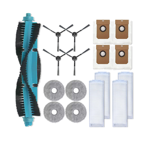 Cepillo lateral principal, filtro Hepa, fregona, bolsa de polvo para <span class=keywords><strong>Cecotec</strong></span> <span class=keywords><strong>Conga</strong></span> 11090 Spin Revolution, Robot aspirador, <span class=keywords><strong>accesorios</strong></span> - Product Image 1