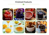 Aardbei Jam Maken Machine Kleine Jam Productielijn