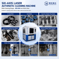 Machine de nettoyage au laser de qualité industrielle JINGWANG LASER sans produits chimiques 100W pour l'acier inoxydable et l'aluminium, facile à utiliser