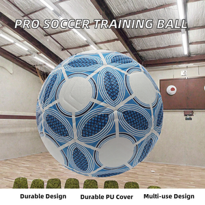 Ballon de football d'entraînement professionnel en PU taille 5 pour les sports d'équipe, les matchs en plein air et les divertissements - Product Image 2