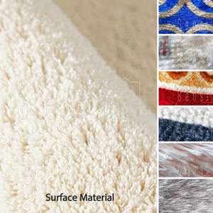 Tapis de salon en fausse laine à poils courts, style marocain, luxueux, avec motif personnalisé imprimé, respectueux de l'environnement - Product Image 2