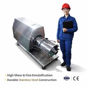 Bomba Homogeneizadora y Emulsionadora de Acero Inoxidable de Grado Alimenticio Ace Sus316l para Procesamiento de Lácteos y Productos Químicos, Capacidad de 20L, Certificación CE - Product Image 2