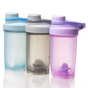 Wholesale 500Ml 700Ml Bottles for <b>Protein</b> Mixes Portable Drink <b>Shaker</b> Cup With Mixing <b>Balls</b> - Product Image 1