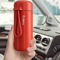 Tasse de voyage isotherme mini en acier inoxydable 304, gobelet portable anti-fuite pour café, idéal pour l'extérieur et le bureau