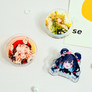 उच्च गुणवत्ता वाले कस्टम ऐक्रेलिक क्लिप्स एनीमे प्लास्टिक पेपर फ़ोल्डर, चिपचिपे नोट्स के लिए प्यारे क्लैंप - Product Image 5