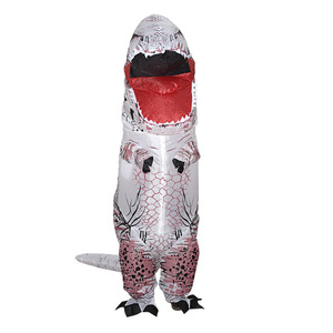 Cosplay khủng long cưỡi đi bộ trang phục Inflatable phù hợp với phổ biến nóng bán Halloween Polyester unisex động vật linh vật 2-7 ngày - Product Image 4