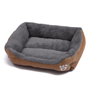 Sofá cama para mascotas de terciopelo de felpa Oxford multicolor de fabricante al por mayor, cama para perro lavable, de fábrica, en el mercado al por mayor, a la moda, en el momento de la llegada - Product Image 3