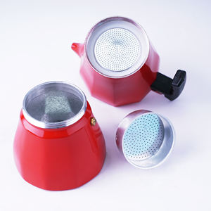 <span class=keywords><strong>Cafetière</strong></span> Moka Classique <span class=keywords><strong>Vintage</strong></span> en Aluminium à Conduction Rapide – Facile à Utiliser pour un Café Riche - Product Image 5