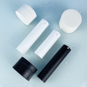 White Airless <b>Pump</b> <b>Bottle</b> Round Vacuum Left Right Twist Serum <b>Bottle</b> 30ml 50ml Rotating Airless Twist <b>Pump</b> <b>Bottle</b> - Product Image 2