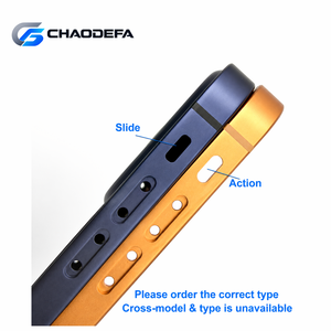 Kit de modification de châssis arrière pour <span class=keywords><strong>XR</strong></span> vers 17 Pro : Boîtier de conversion de design de barre en verre DIY - Product Image 4