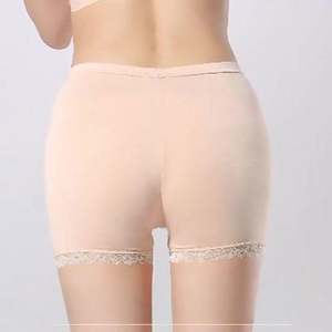 Offre Spéciale élastique confortable sans couture <span class=keywords><strong>culotte</strong></span> pour femmes taille moyenne respirant mince hanche levage femmes sécurité slips usine - Product Image 3