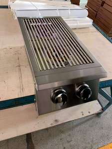 กลางแจ้งเชิงพาณิชย์ที่มีคุณภาพสูงตารางย่างบาร์บีคิวใหม่มืออาชีพย่างก๊าซบาร์บีคิว - Product Image 3