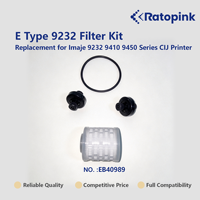 Filtre à encre noire Ratopink EB-PG0351 type E 9040, 3 pièces, remplacement pour imprimante CIJ Markem-Imaje série S4 S8 9040