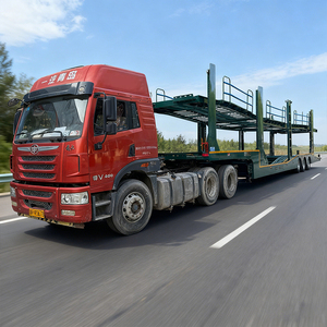 Semirremolque Portacoches, Puede Transportar Todo Tipo de Autos, Portacoches Hidráulico de Doble Plataforma, <span class=keywords><strong>Remolque</strong></span> Portacoches Personalizado - Product Image 2