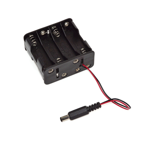 Tel ile OKY0250-2 12V AA pil kutusu durumda plastik geri 8 hücre AA pil tutucu - Product Image 1