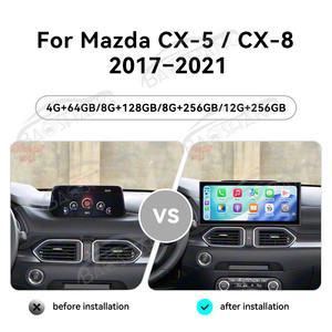 Radio Multimedia para <span class=keywords><strong>Auto</strong></span> Baoshang con Pantalla Táctil de 15.8'' y <span class=keywords><strong>Android</strong></span> 15 para <span class=keywords><strong>Mazda</strong></span> CX-5 / CX-8 2017-2021, Navegación GPS con Carplay - Product Image 2