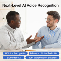 Microphone Lavalier Mini Multilingue avec Haut-Parleur Intégré Certifié FCC pour Maison Intelligente, Éducation, Bureau et Réunions
