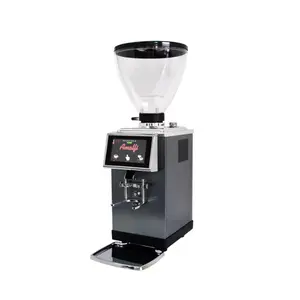 터치 스크린 에스프레소 커피 그라인더 83mm 티타늄 버 및 자동 커피 그라인더 작은 커피 숍