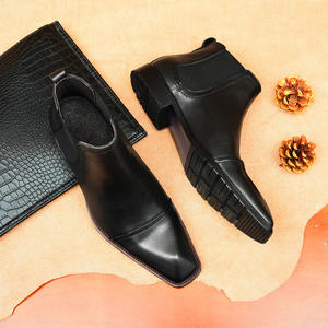 โปรโมชั่นใหญ่ปี 2025 รองเท้าบูทเชลซีหนังแท้กันน้ำสำหรับผู้ชาย สไตล์คลาสสิกทรงหุ้มข้อสูงแบบอังกฤษ สำหรับธุรกิจ สีสันสดใส - Product Image 2