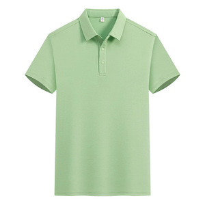 Camiseta Polo Personalizada de Secado Rápido, Manga Corta, Color Sólido, Algodón, Ropa de Trabajo, Uso Diario - Product Image 4