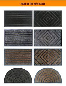 Tapis d'<span class=keywords><strong>entrée</strong></span> intérieur/extérieur antidérapant et durable à profil bas Tapis de porte moderne en caoutchouc lavable avec <span class=keywords><strong>paillasson</strong></span> de bienvenue <span class=keywords><strong>Grand</strong></span> pour une utilisation - Product Image 6