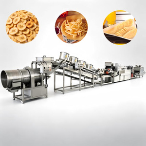 Friteuse à pommes de terre certifiée CE, électrique et à gaz, double usage, pour l'industrie de la transformation des aliments, entièrement automatique - Product Image 1