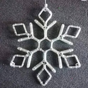 IP65 Waterproof LED Rope <strong>Lights</strong> Large <strong>Snowflake</strong> Motif Christmas <strong>Window</strong> Decoration for Year-Round Outdoor Use - Product Image 6