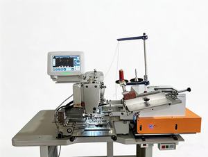 Máquina de Coser Industrial Computarizada Programable de Cama Plana Sokiei, Puntada Recta, Una Sola Aguja, para Jeans, Cuero y Etiquetas - Product Image 5
