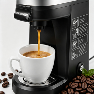 Cafetière portable légère et compacte 24 V pour voiture, 5 tasses, avec conception anti-fuite, pour la maison et les voyages - Product Image 2