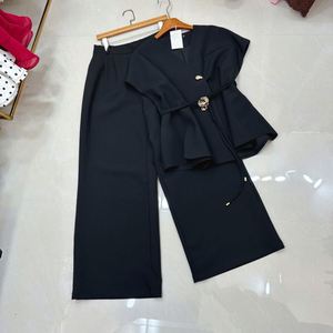 IStapromo Gifts Completo Estivo <span class=keywords><strong>da</strong></span> <span class=keywords><strong>Donna</strong></span> Casual Elegante con Gilet e Pantaloni a Gamba Larga - Product Image 5