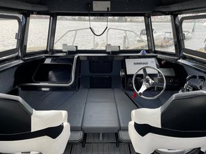 New Design 25FT Big Aluminum Cabin Fishing Vessel Yacht Boat Motor Boat - Product Image 2