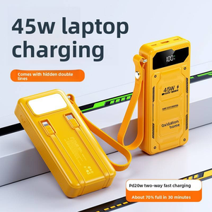 พาวเวอร์แบงค์พกพาสำหรับกิจกรรมกลางแจ้ง ความจุขนาดใหญ่ 10000mah/20000mah/30000mah ชาร์จเร็ว 22.5W  วัสดุพลาสติก รุ่น K93 ปรับแต่งได้ - Product Image 4