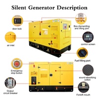 Groupe électrogène Cummins 80 kVA 100 kVA 125 kVA, générateur diesel 100 kW ouvert/silencieux, moteur DCEC 6BTA5.9-G2, fabricant