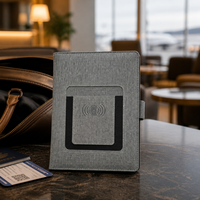 Carnet intelligent AI éco-responsable pour entreprise avec technologie de transcription OCR pour le travail professionnel, logo personnalisable
