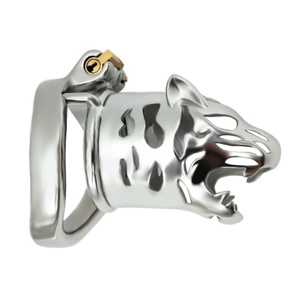 Dispositivo de Castidad Masculino FRRK de Acero Inoxidable, Jaula de Castidad SM, Candado para Pene, Herramientas Sexuales, Dispositivo de Castidad para Hombres - Product Image 1