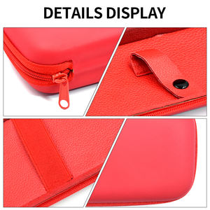 Estuche para Tijeras de Peluquería de EVA Personalizado al por Mayor, 23x7.5x4cm, de Alta Calidad, Resistente a Impactos, Color Rojo, para Estilistas - Product Image 3