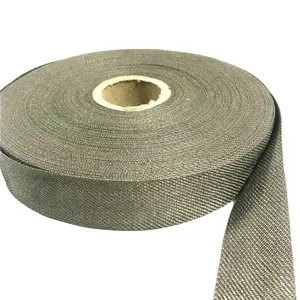 Stainless Steel Fiber Woven Conductive Webbing For Wearable Project