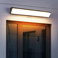 Promotion : Lampes murales LED cylindriques linéaires étanches IP65 12W 27W 50W, couleur unique rouge/vert/bleu/jaune/violet, à fixer en surface