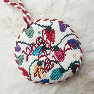 Handmade needlepoint vải cửa treo với thiết kế trừu tượng thêu tường nghệ thuật cho phòng khách hành lang trang trí Giáng sinh - Product Image 6