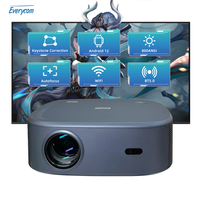 Everycom HQ9W Ultra Home Cinéma Android 12 4k Wifi Écran Cinéma Projecteur 1080p Projecteur hd Led Vidéo Projecteur 4k Projecteur