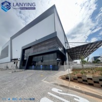 Nave Agrícola Prefabricada de Acero de Lanying, Shenyang, Estructura de Acero para Almacenamiento Agrícola con Larga Vida Útil